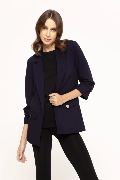 Sacou-cu-maneci-incretite-Criss-bleumarin-ETIC-1