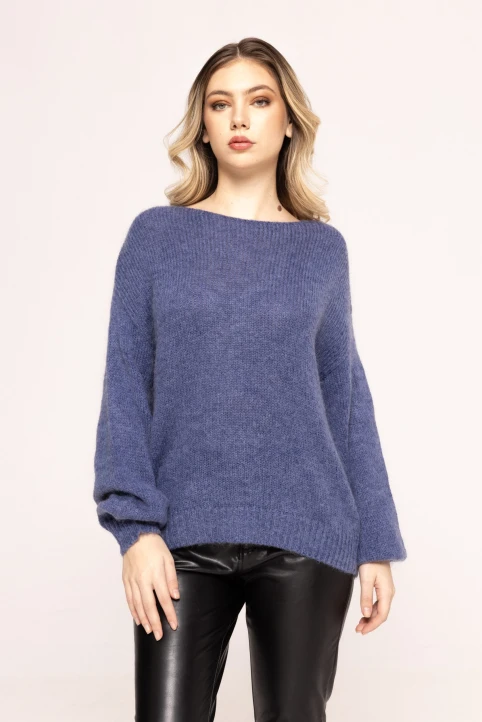 Pulover-cu-adaos-de-lana-si-mohair-Elliot-bleu