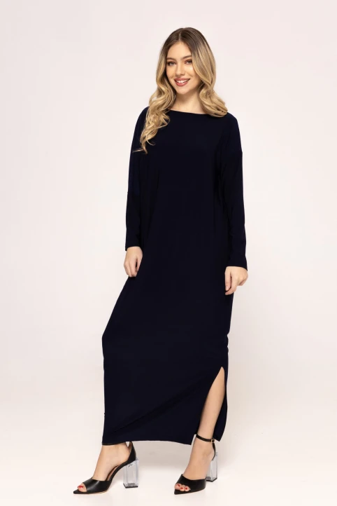 Rochie-oversized-Georgia-navy-ETIC-2